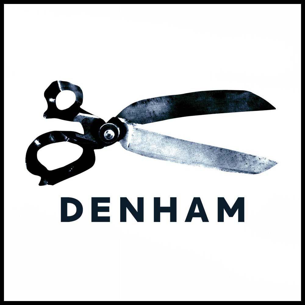 Denham logo, denham the jeansmaker