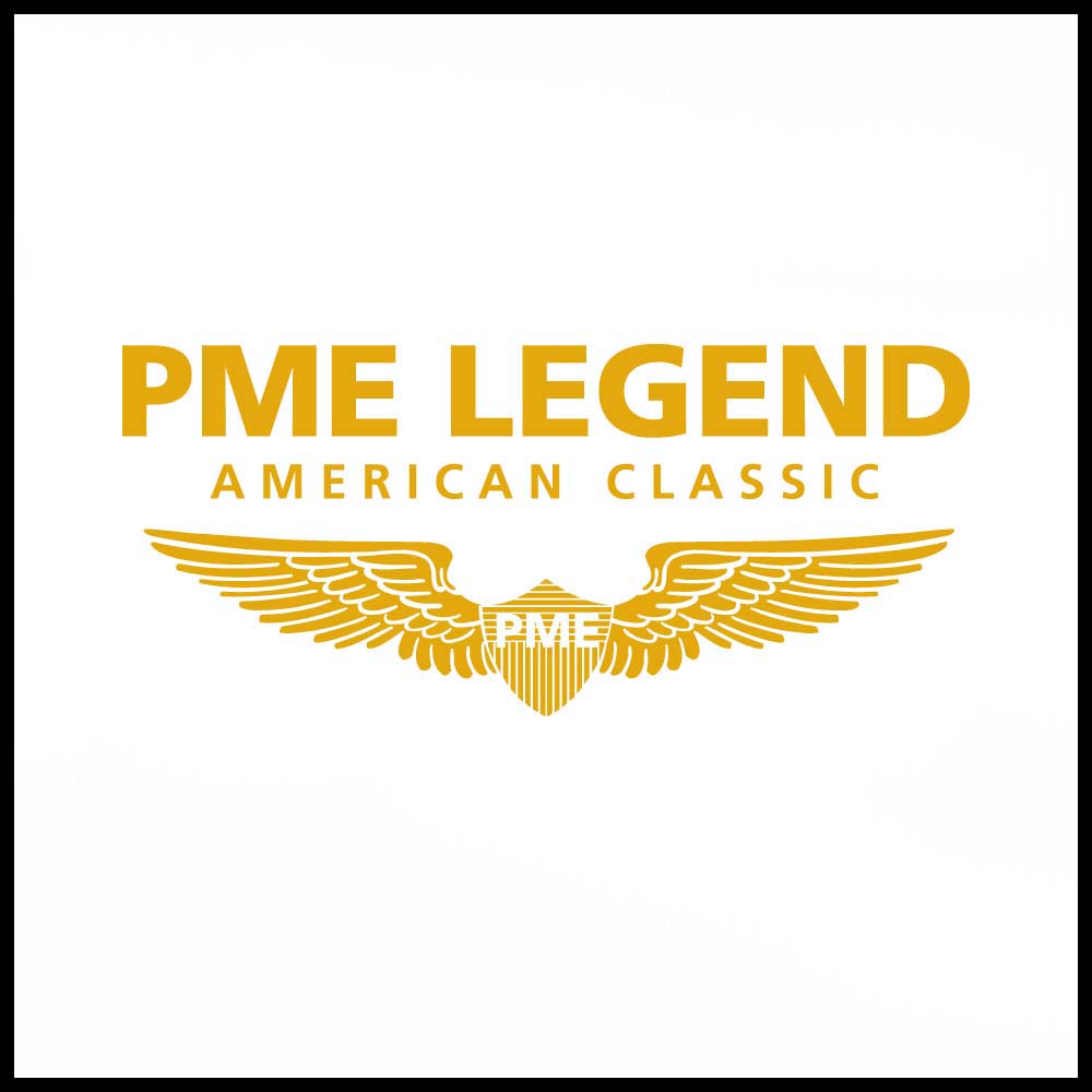 PME Legend logo, American classic, piloten merk